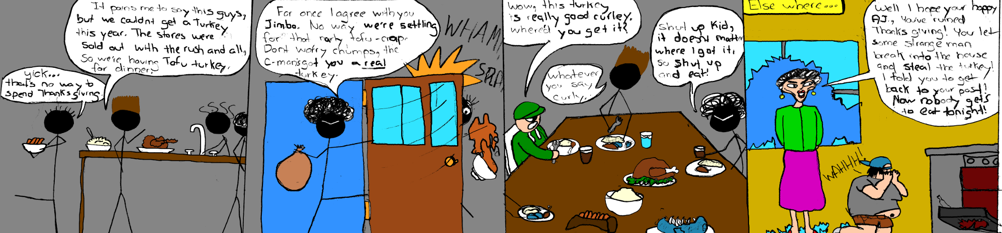 Acer Funnies: Curley's Thanksgiving