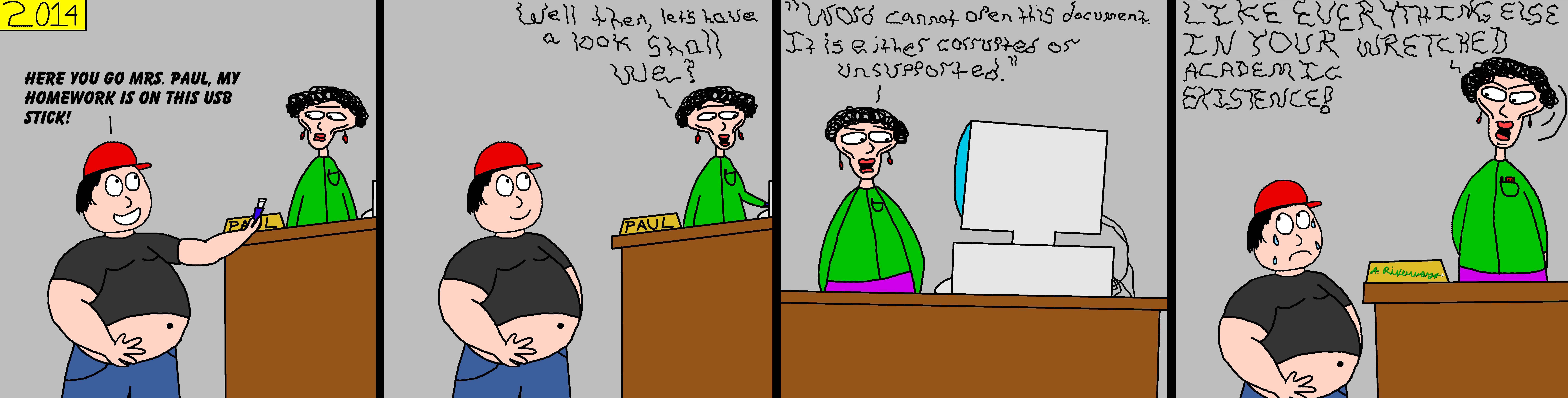 Acer Funnie #35: Chef Acer's Skool Daze