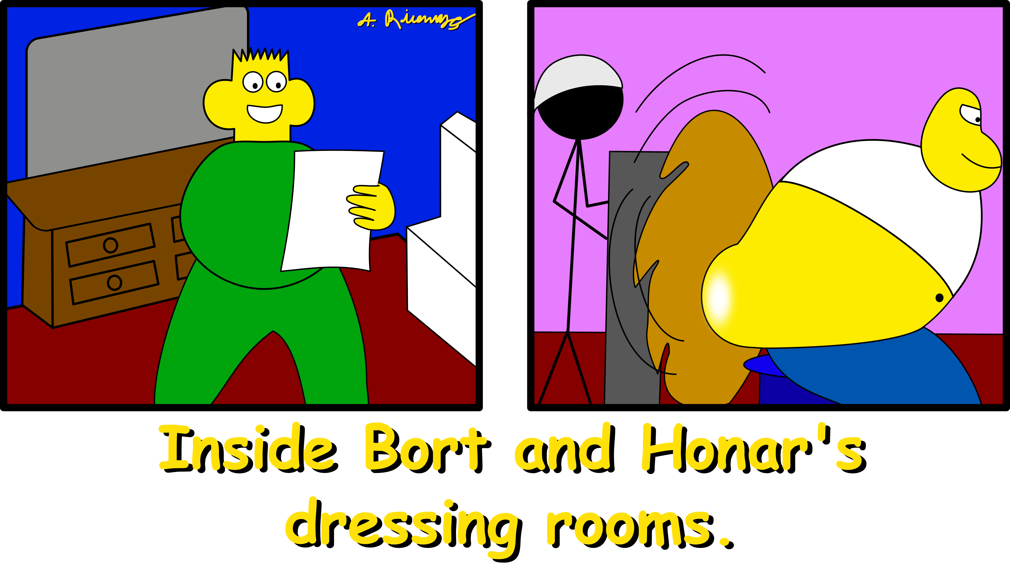 Acer Side #7: Honar and Bort Backstage