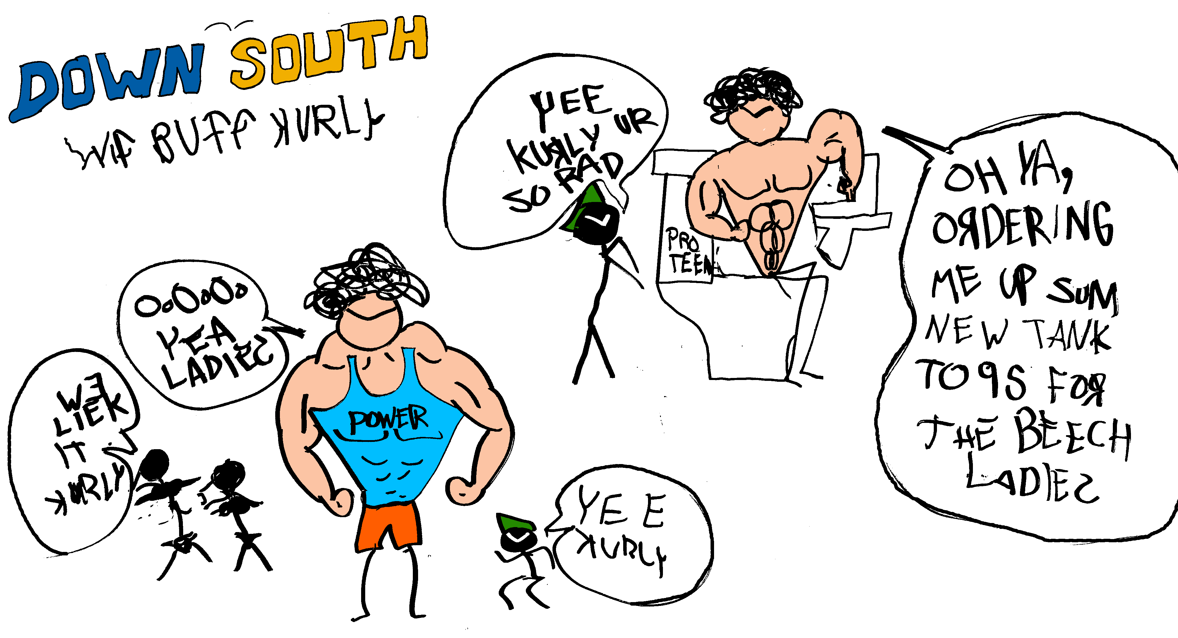 Down South with Buff Kurly